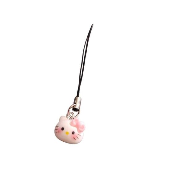 Hello Kitty Mini Phone Charm - Picture 1 of 2